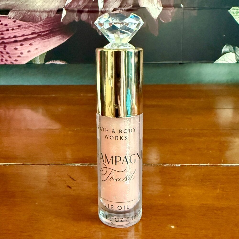 NEW Champagne Toast Lip Oil Bath & Body Works